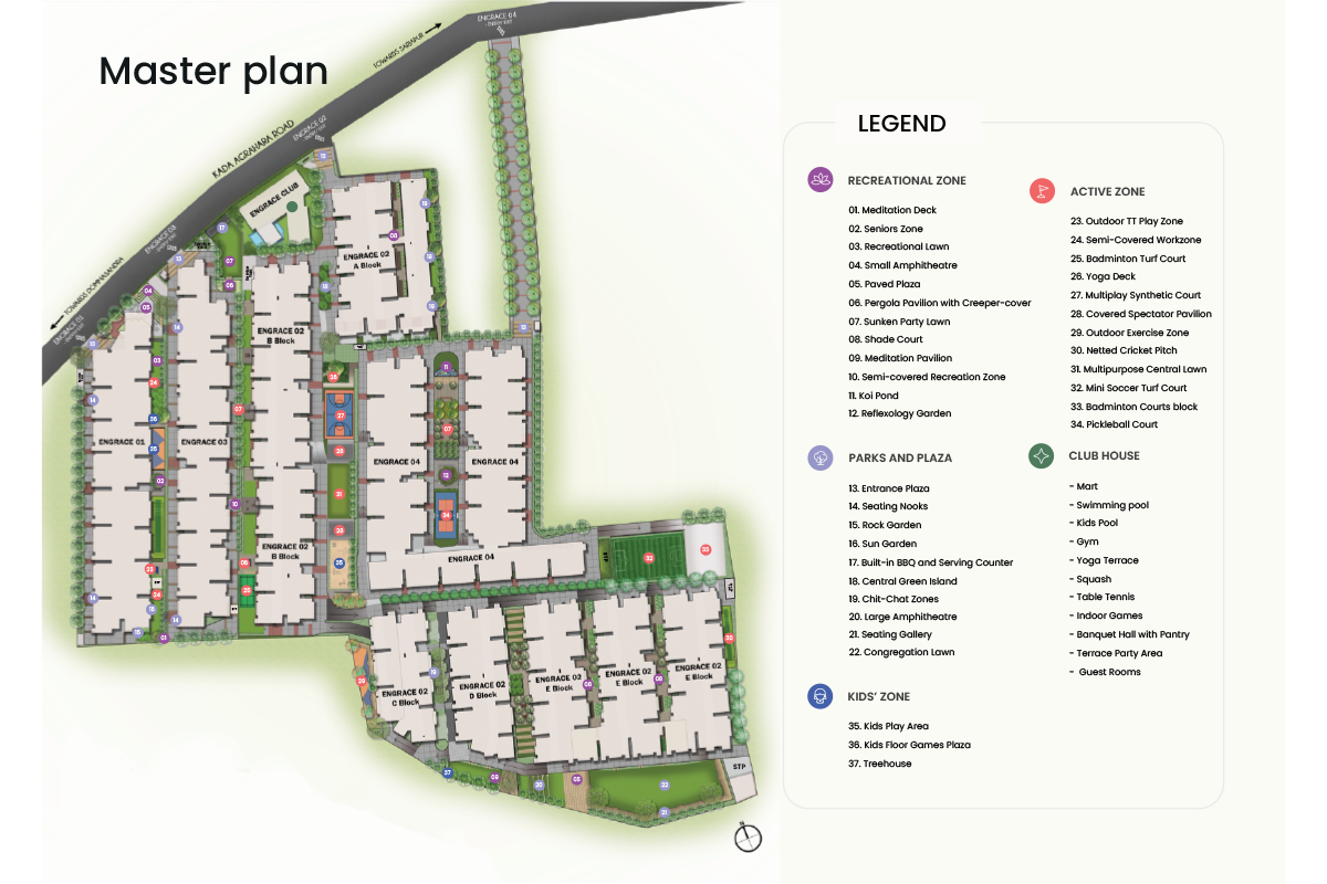 Engrace by Modern Spaaces Master Plan