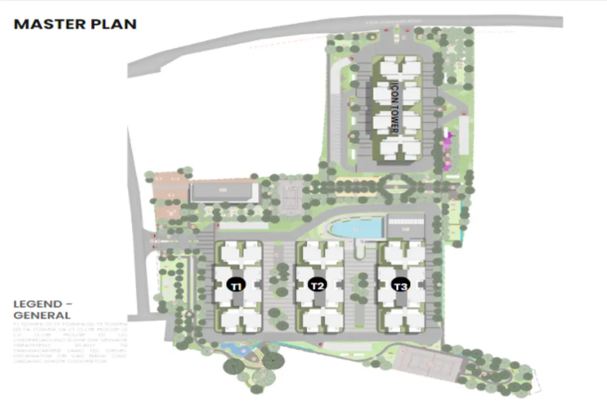 Modern Spaaces Serene Heights Master Plan